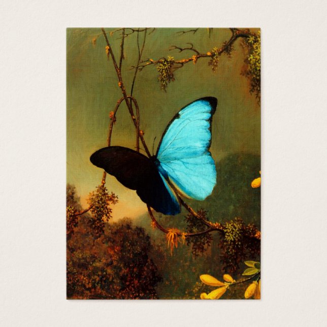 Martin Johnson Heade Blue Morpho Butterfly (Front)