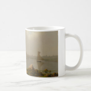 Martin Johnson Heade - York Harbour, Coast of Main Coffee Mug