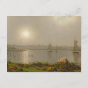 Martin Johnson Heade - York Harbour, Coast of Main Postcard