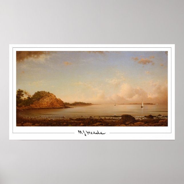Martin Johnson Heade Zedign Art Poster #102 (Front)