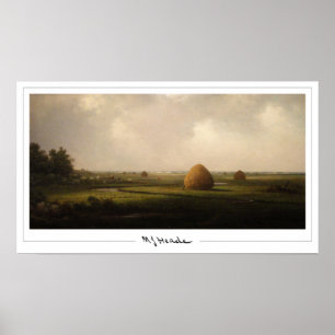 Martin Johnson Heade Zedign Art Poster #159