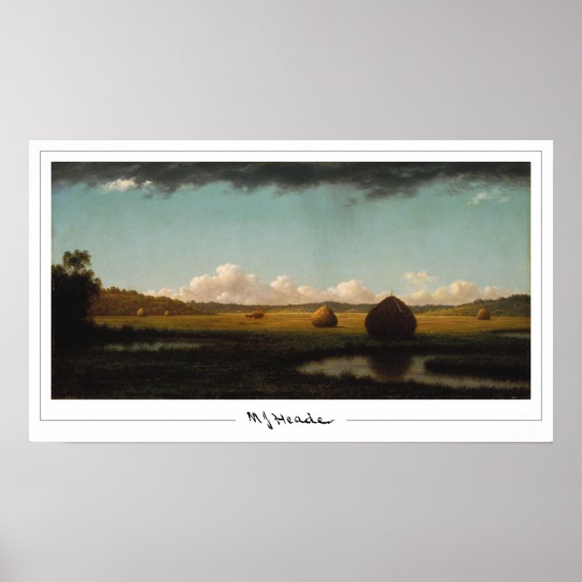 Martin Johnson Heade Zedign Art Poster #35 (Front)