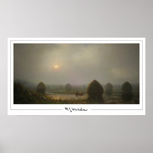 Martin Johnson Heade Zedign Art Poster #84 (Front)