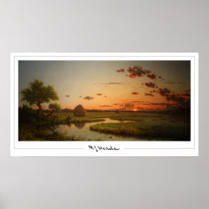 Martin Johnson Heade Zedign Art Poster #88