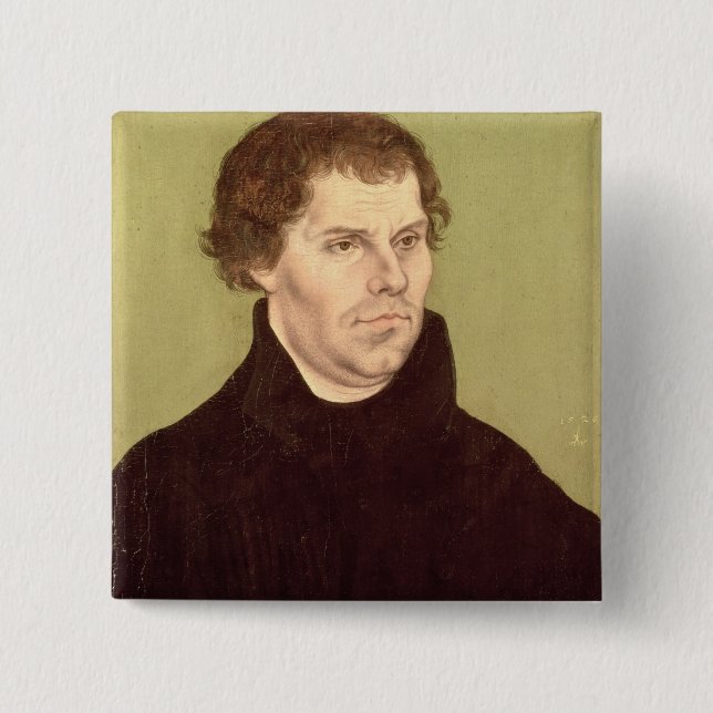Martin Luther 15 Cm Square Badge (Front)