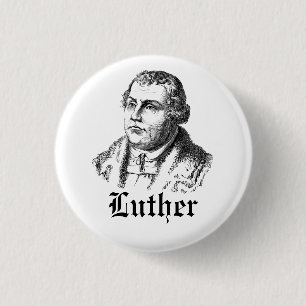 Martin Luther 3 Cm Round Badge