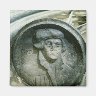 Martin Luther aged 57 with the Luther's Rose Magnet