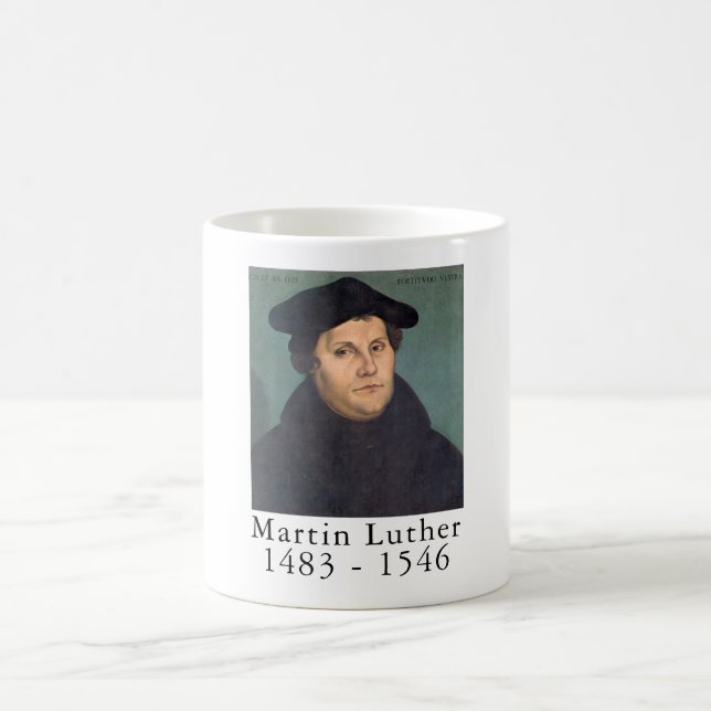 Martin Luther Coffee Mug – Reformation Series (Center)