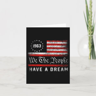 Martin Luther King Day I Have A Dream Mlk Day  Card