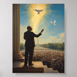 Martin Luther King Jr. – "I Have a Dream" 1963 Poster