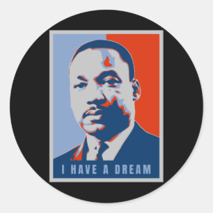Martin Luther King Jr I Have A Dream Art Sticker 
