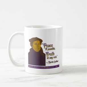Martin Luther Peace and Truth Coffee Mug