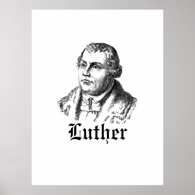 Martin Luther Poster (Front)