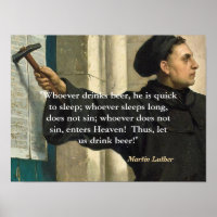 Martin Luther Quote On Beer Drinkers