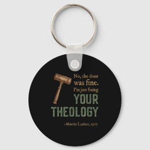 Martin Luther Reformed Christian Reformation Day Key Ring