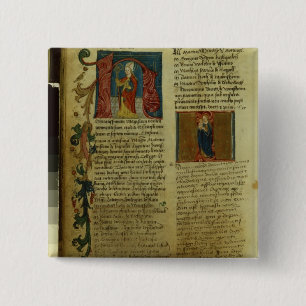 Martin Luther's Enrolment 15 Cm Square Badge