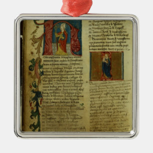 Martin Luther's Enrolment Metal Tree Decoration