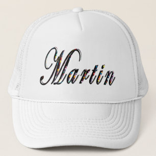 Martin Name Logo, Trucker Hat