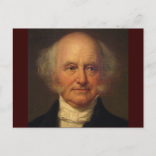 Martin Van Buren 8 Postcard