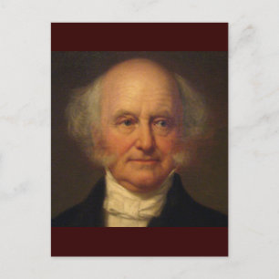 Martin Van Buren 8 Postcard