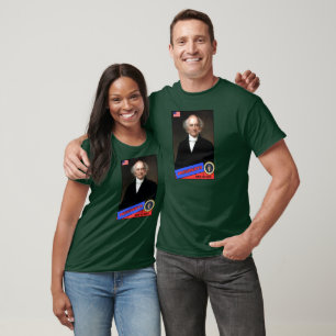 Martin Van Buren Baseball Card T-Shirt
