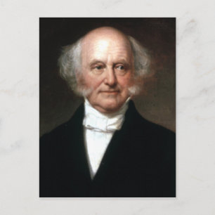 Martin Van Buren Postcard