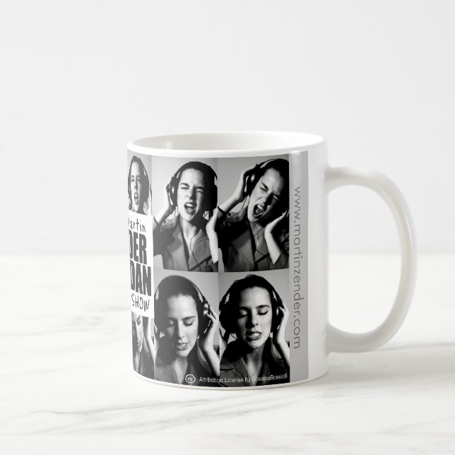 Martin Zender Dan Sheridan Show Coffee Mug (Right)