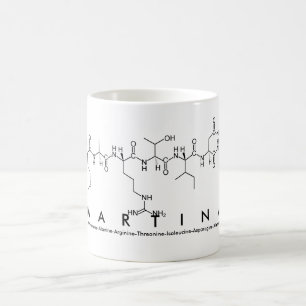 Martina peptide name mug