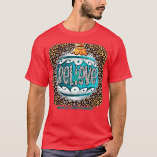 MartinBell Syndrome Awareness Believe Ornament Leo T-Shirt