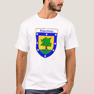 Martinez Coat of Arms/Family Crest T-Shirt