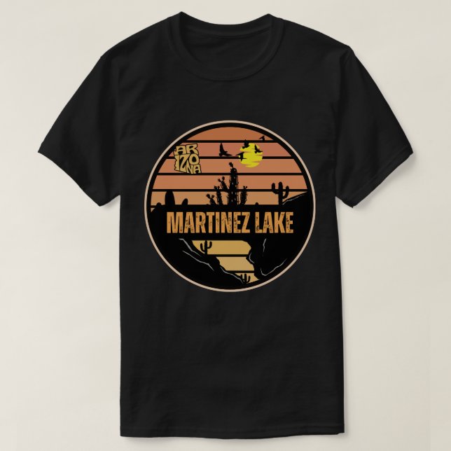 Martinez Lake, Arizona T-Shirt (Design Front)
