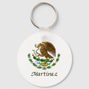 Martinez Mexican National Seal Key Ring