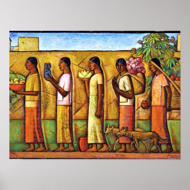 Martinez - On the Way to Market Poster (Front)