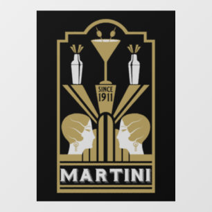 Martini Art Deco Art