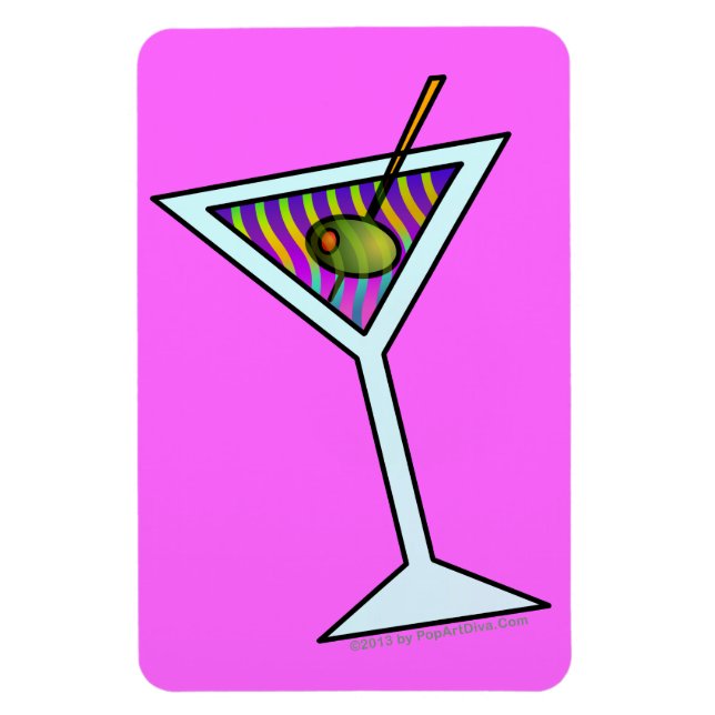 MARTINI ART FLEXIBLE MAGNET (Vertical)