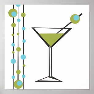 Martini Bar Poster