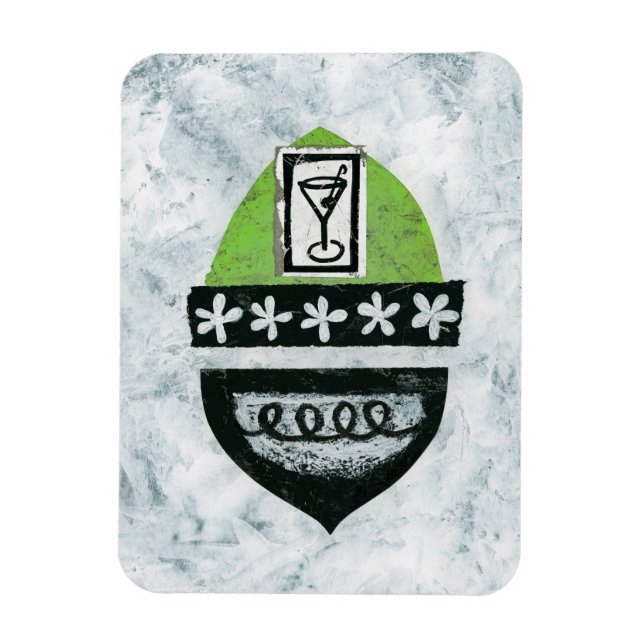 Martini Break Refrigerator Magnet (Vertical)
