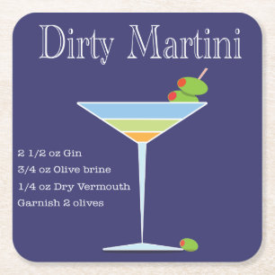 Martini Coasters