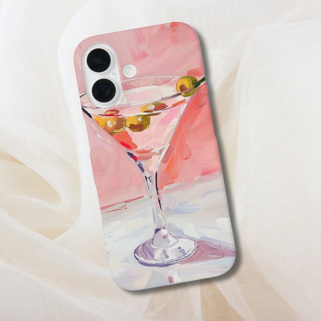 Martini Cocktail Painting  Case-Mate iPhone Case (Creator Uploaded)