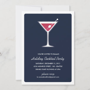 Martini Cocktail Party Invitation