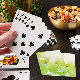 Martini Cocktails Playing Cards