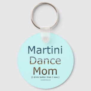 Martini Dance Mum Key Chain