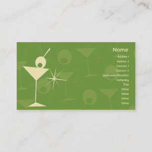 Martini Dazzle - Business Card