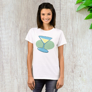 Martini Drink In A Glass T-Shirt