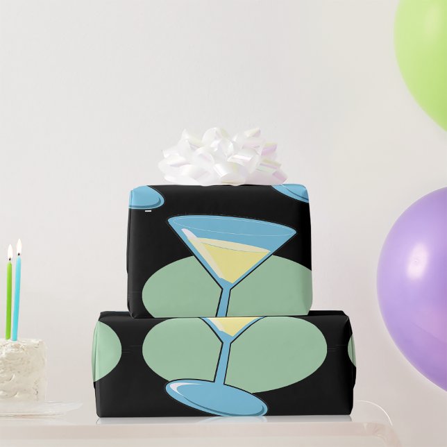 Martini Drink Wrapping Paper (Creator Uploaded)