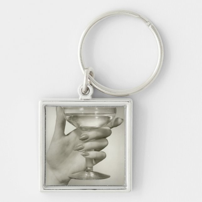 Martini Key Ring (Front)