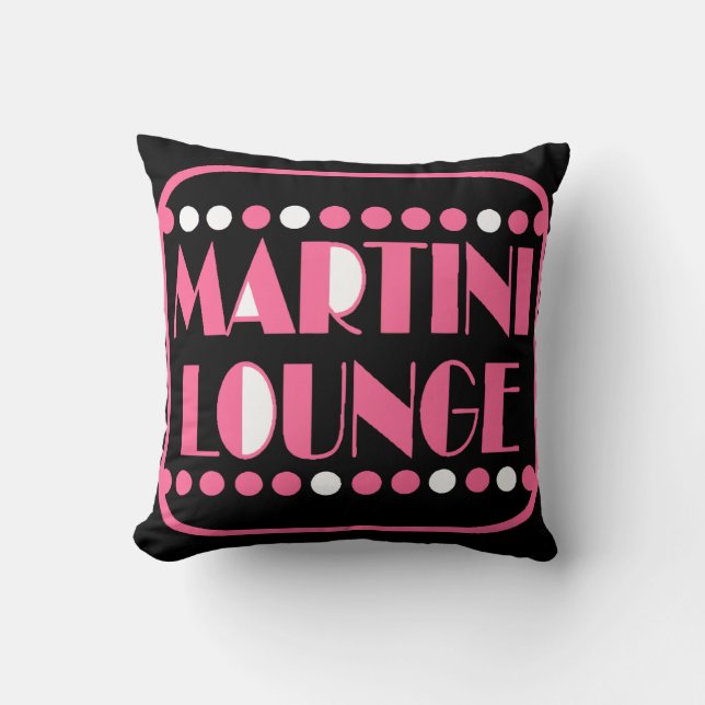 Martini Lounge Cushion (Front)
