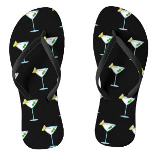Martini Lovers Cocktail Glass Bartender Alcohol Thongs