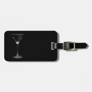 martini luggage tag