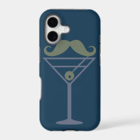 Martini Moustache custom iPhone case